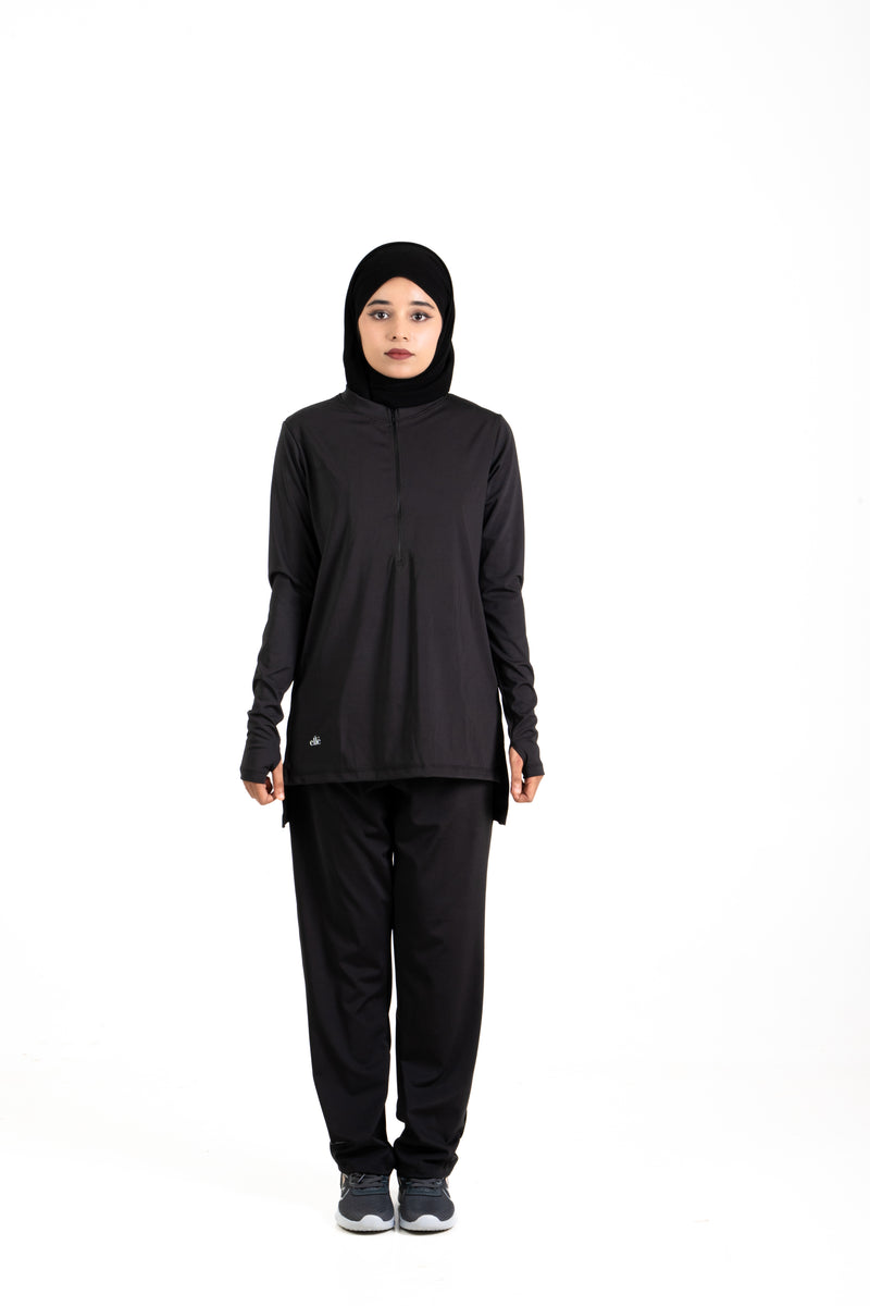 RA.ellé’s Zip Set Black