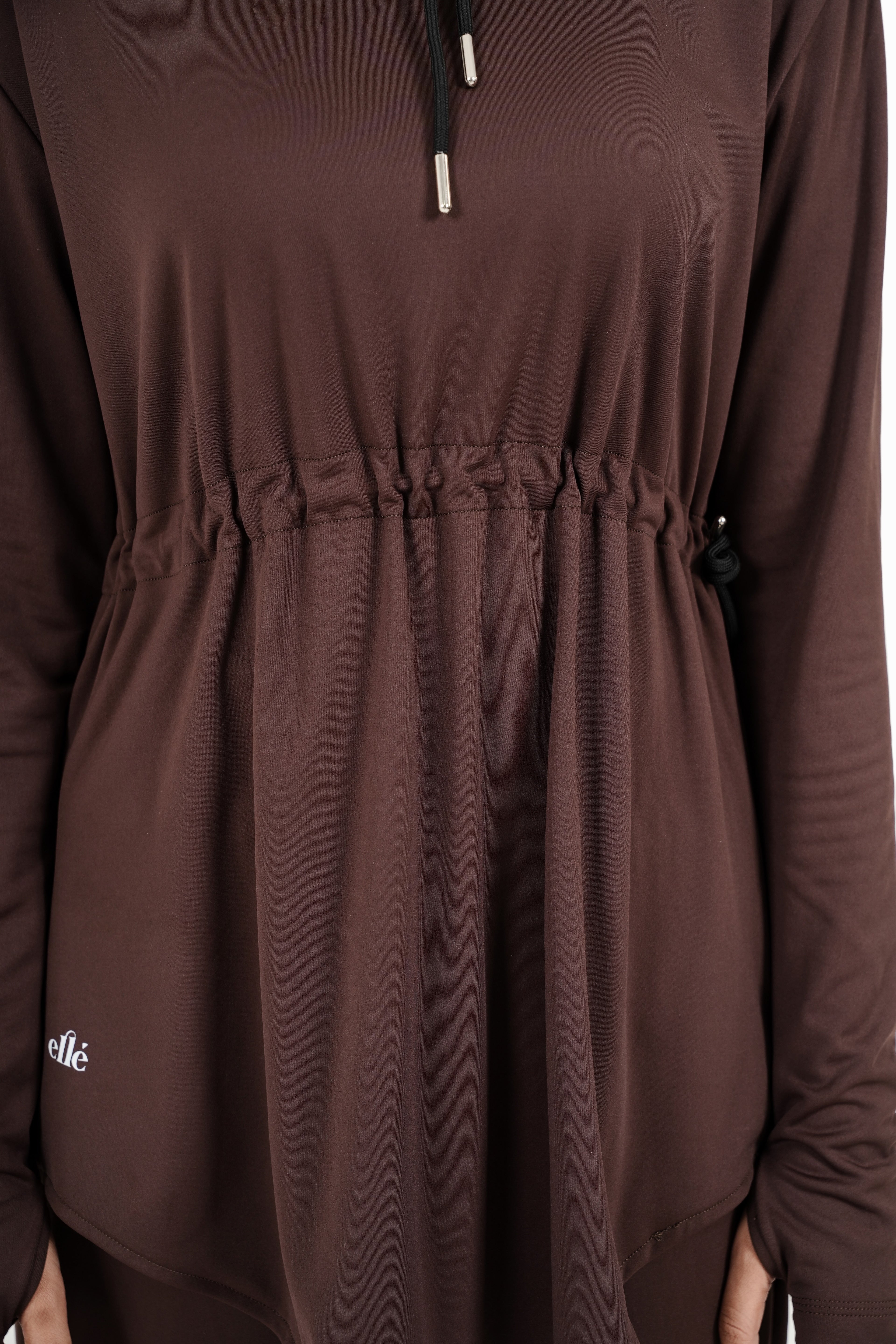 RA.ellé’s Hooded Rope Top