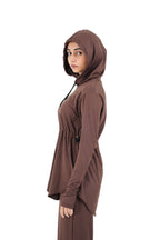 RA.ellé’s Hooded Rope Top