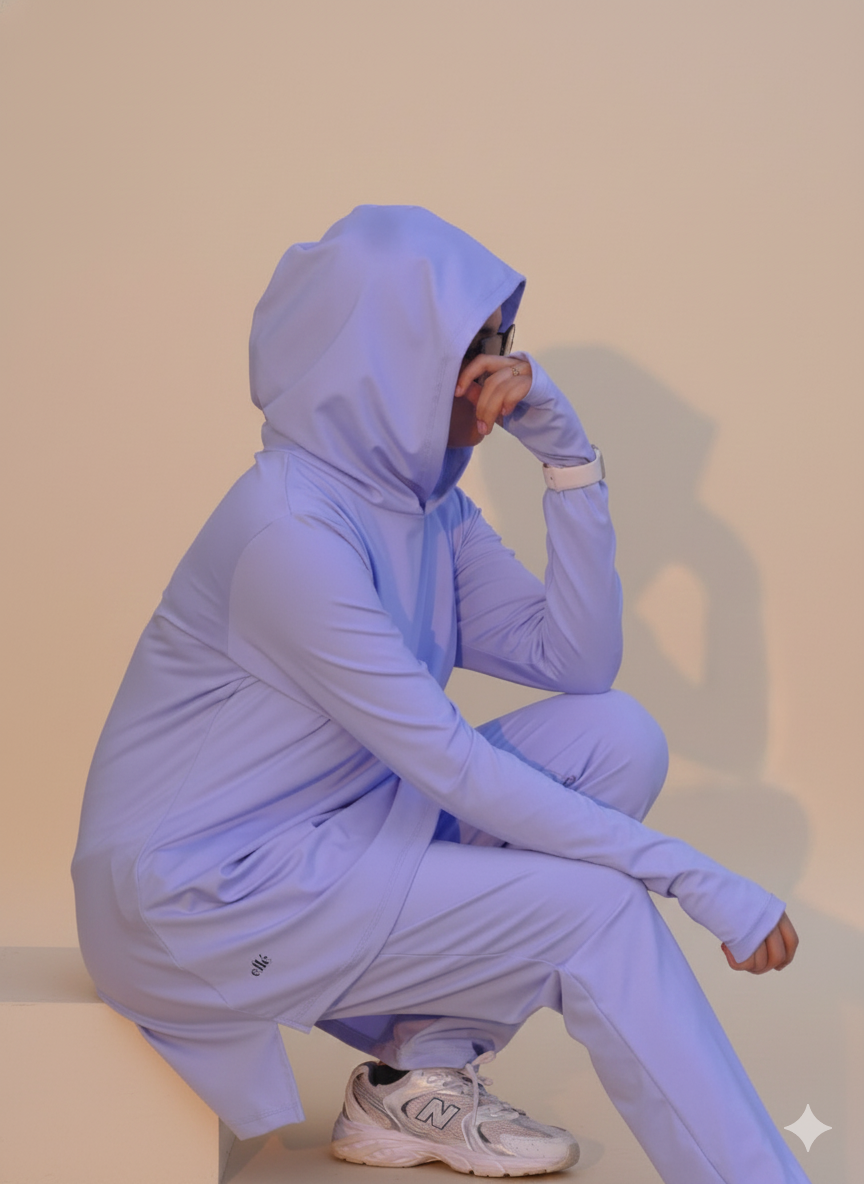RA.ellé’s Plain Hooded Set