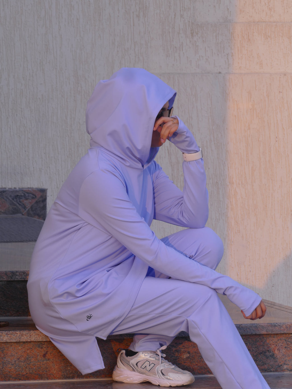 RA.ellé’s Plain Hooded Set