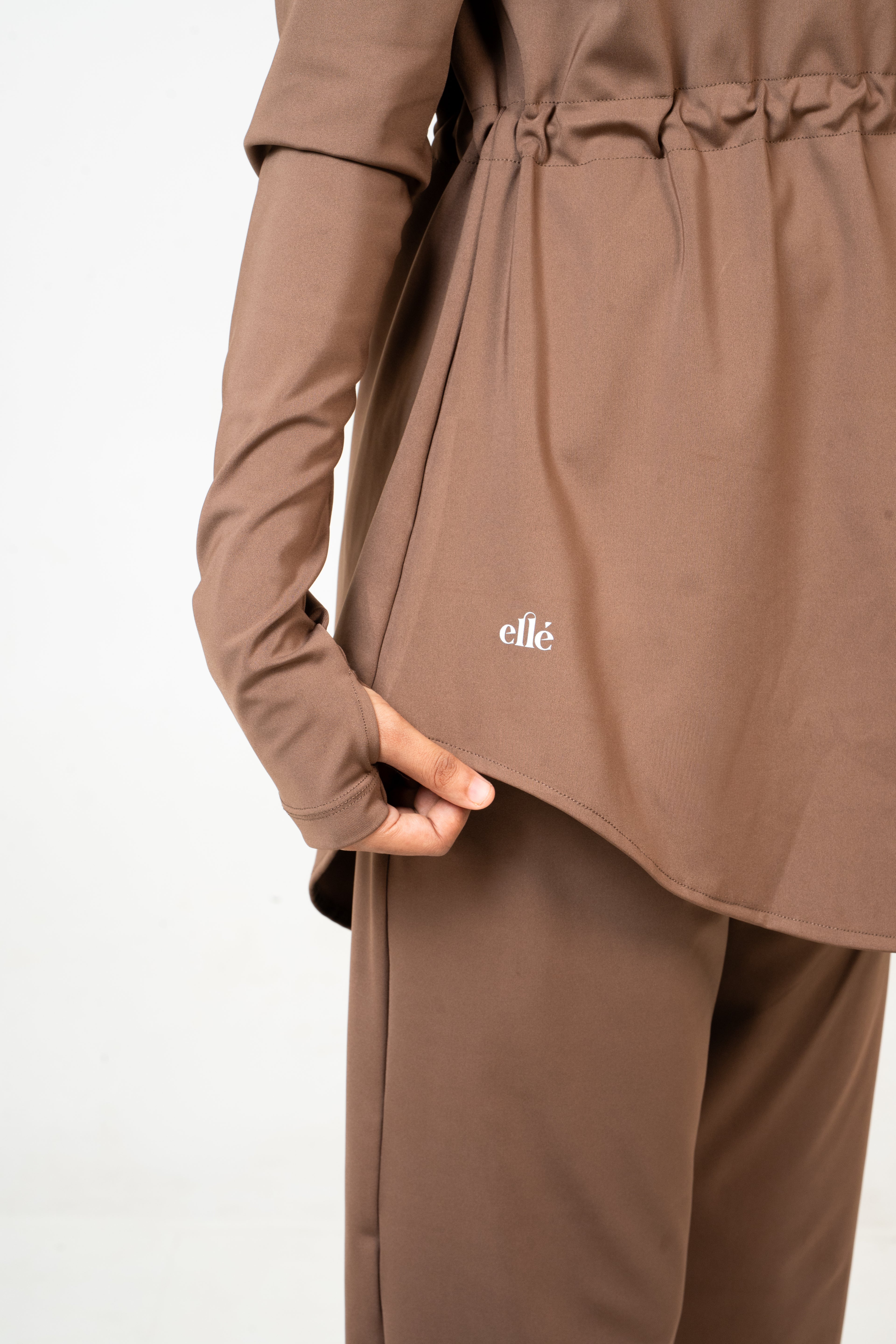 RA.ellé’s Hooded Rope Set Brown