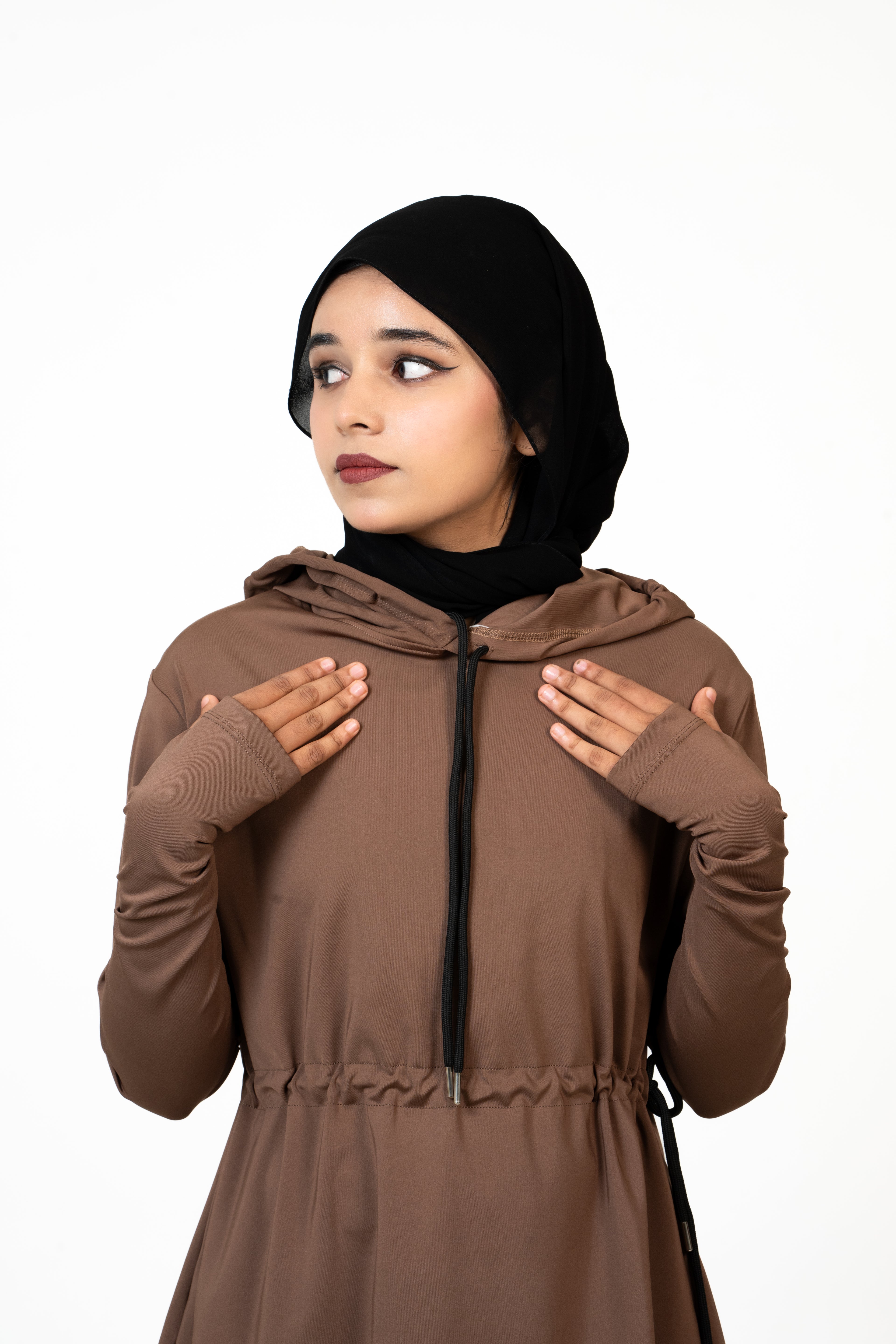 RA.ellé’s Hooded Rope Set Brown