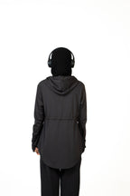 RA.ellé’s Hooded Rope Top Black