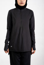 RA.ellé’s Zip Top Black