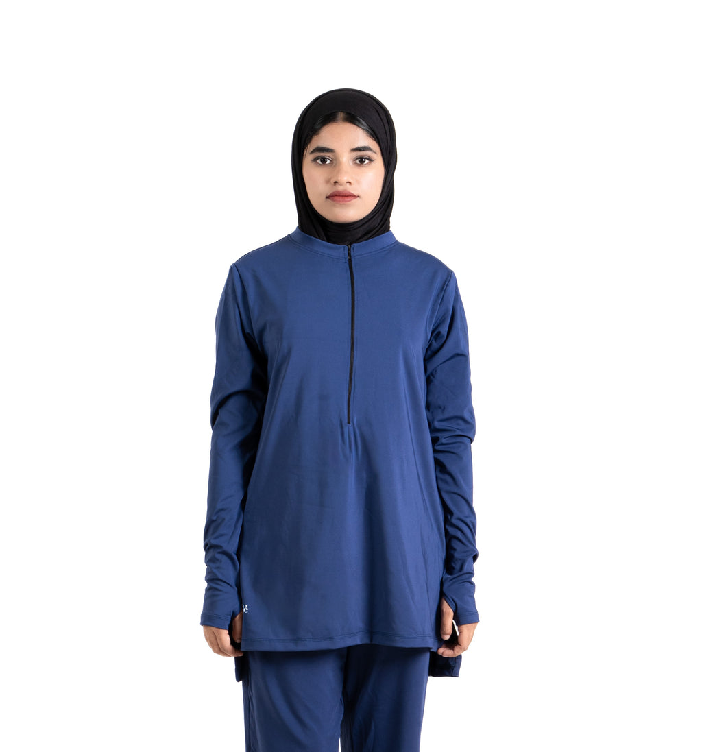 RA.ellé’s Zip Top Blue