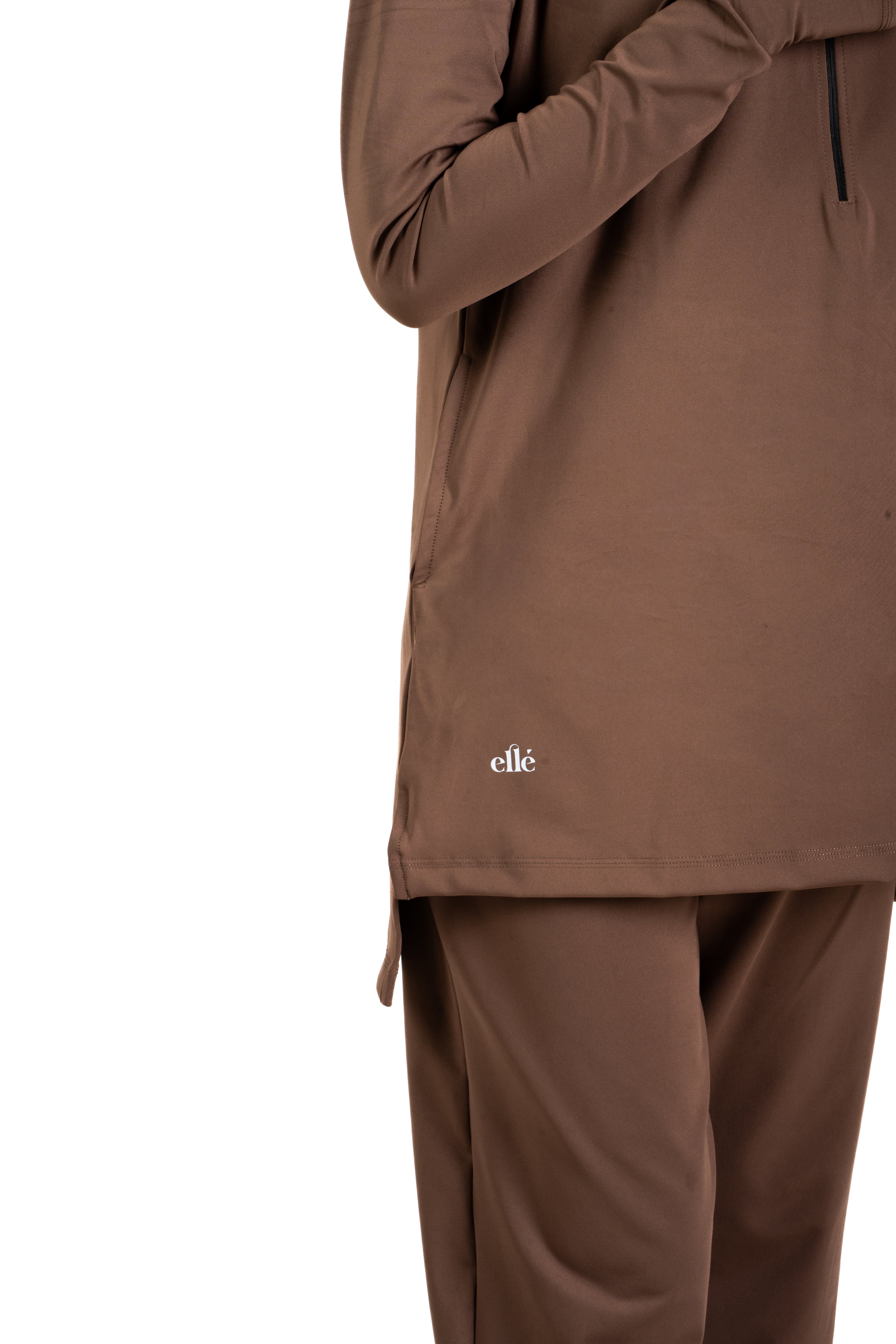 RA.ellé’s Zip Set Brown