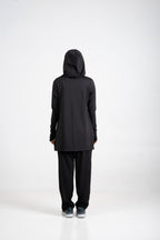 RA.ellé’s Plain Hooded Set Black