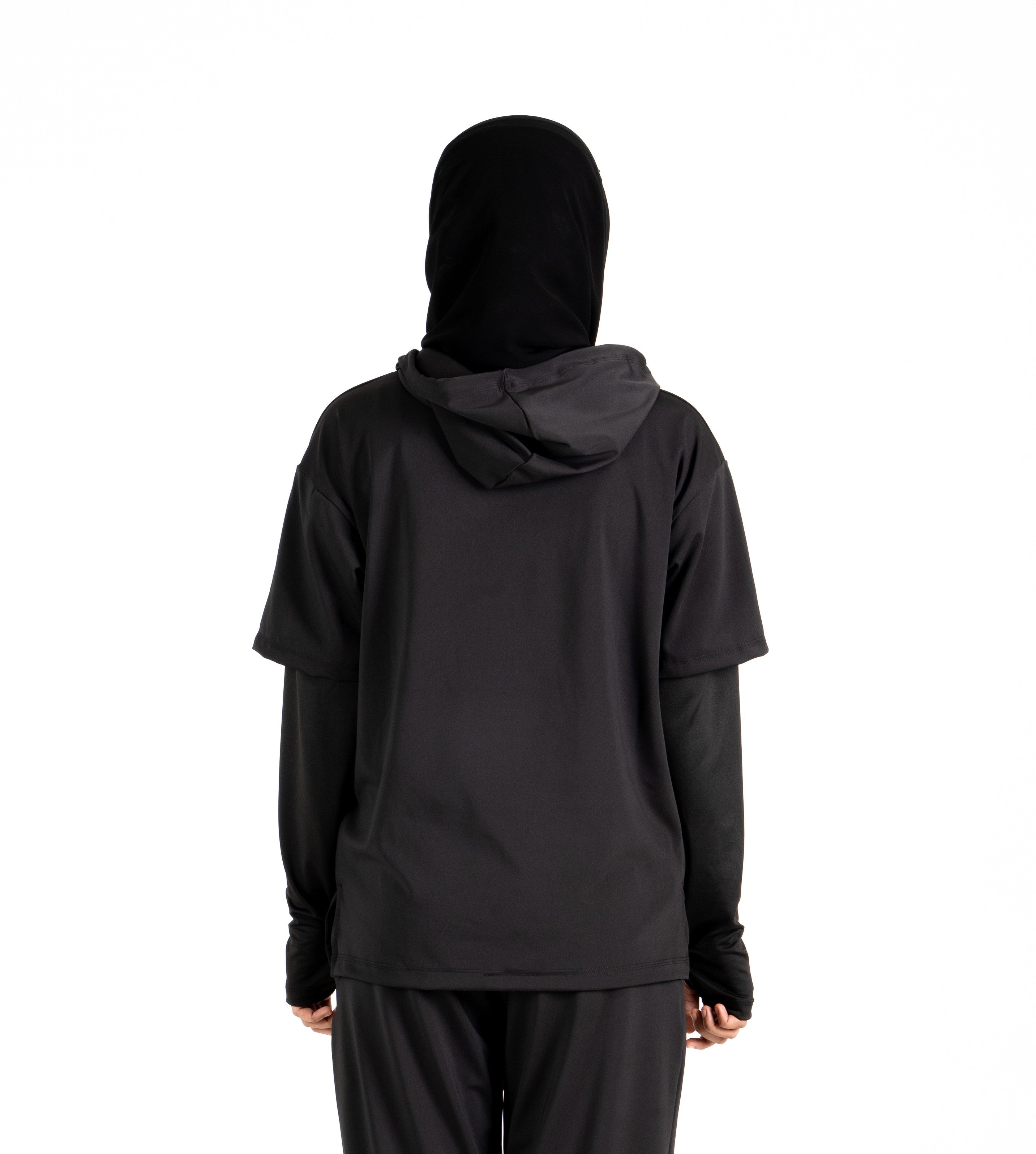 RA.ellé’s Active T-Shirt Top Black