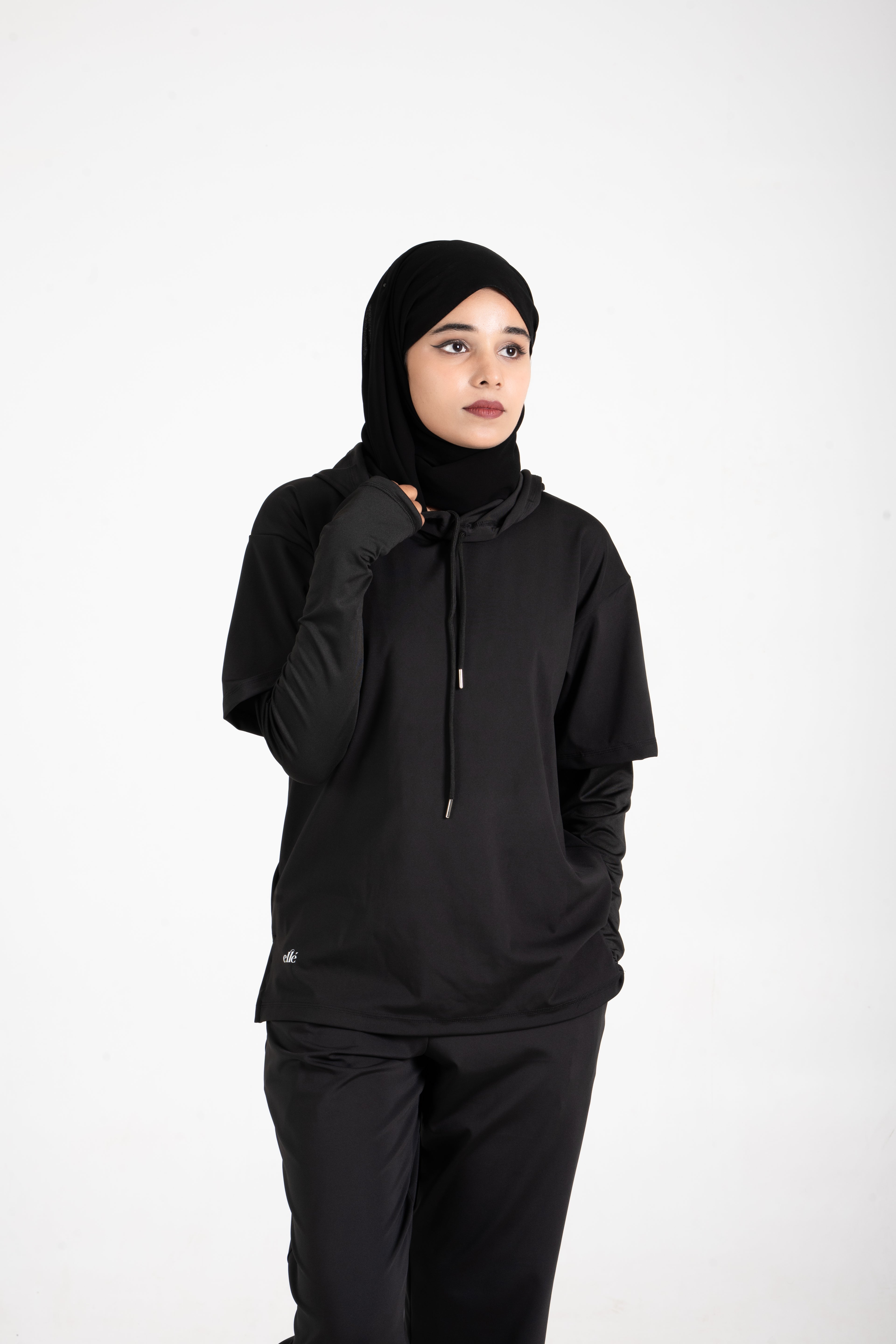 RA.ellé’s Active T-Shirt Set Black