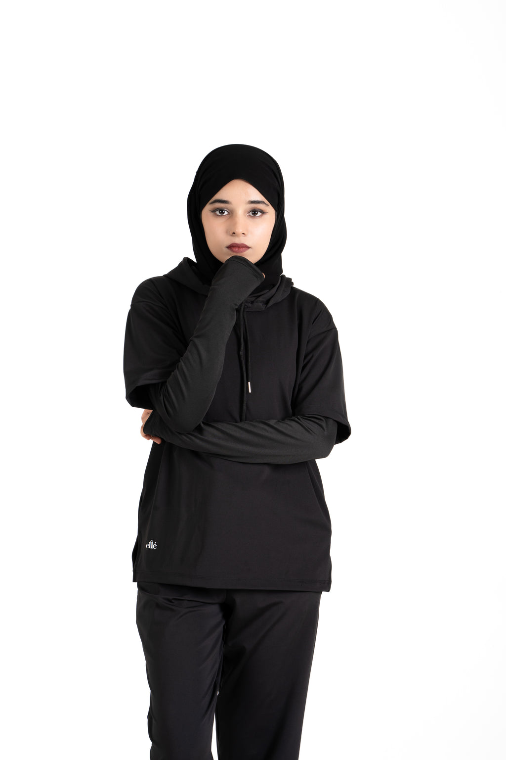 RA.ellé’s Active T-Shirt Set Black