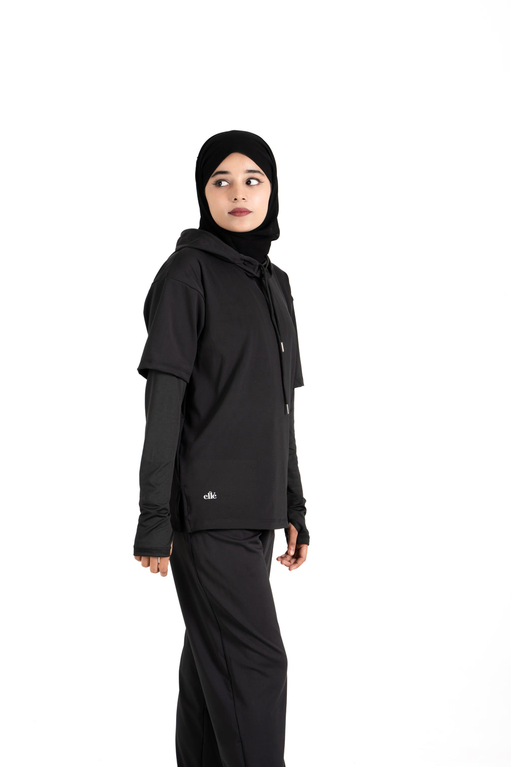 RA.ellé’s Active T-Shirt Set Black