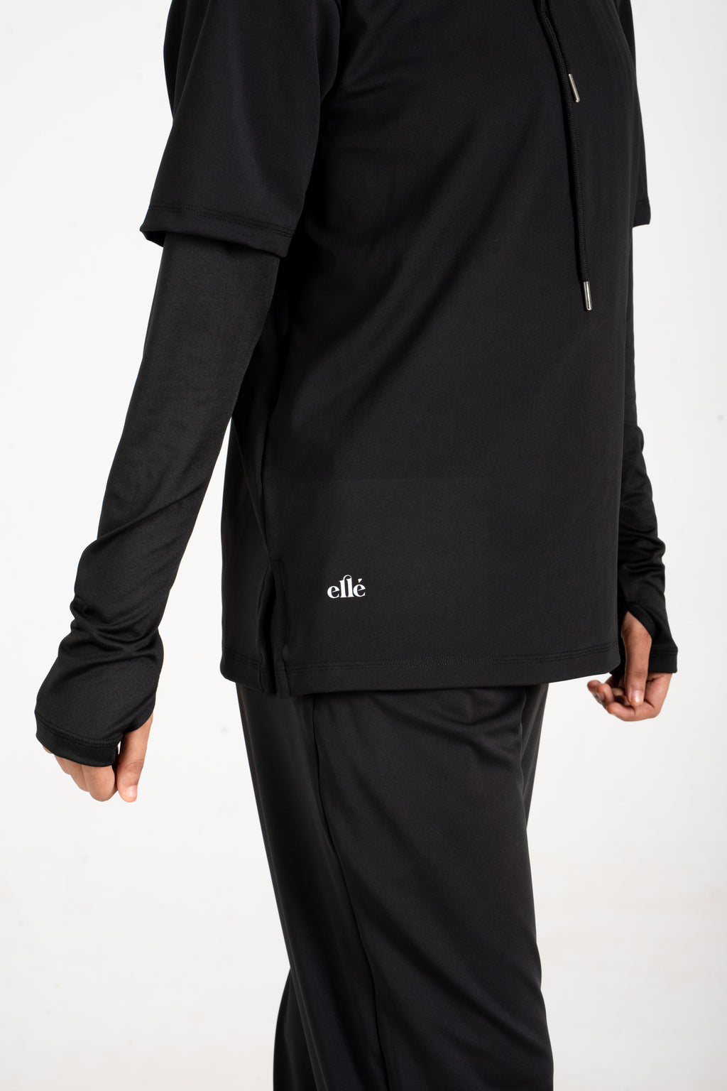 RA.ellé’s Active T-Shirt Set Black