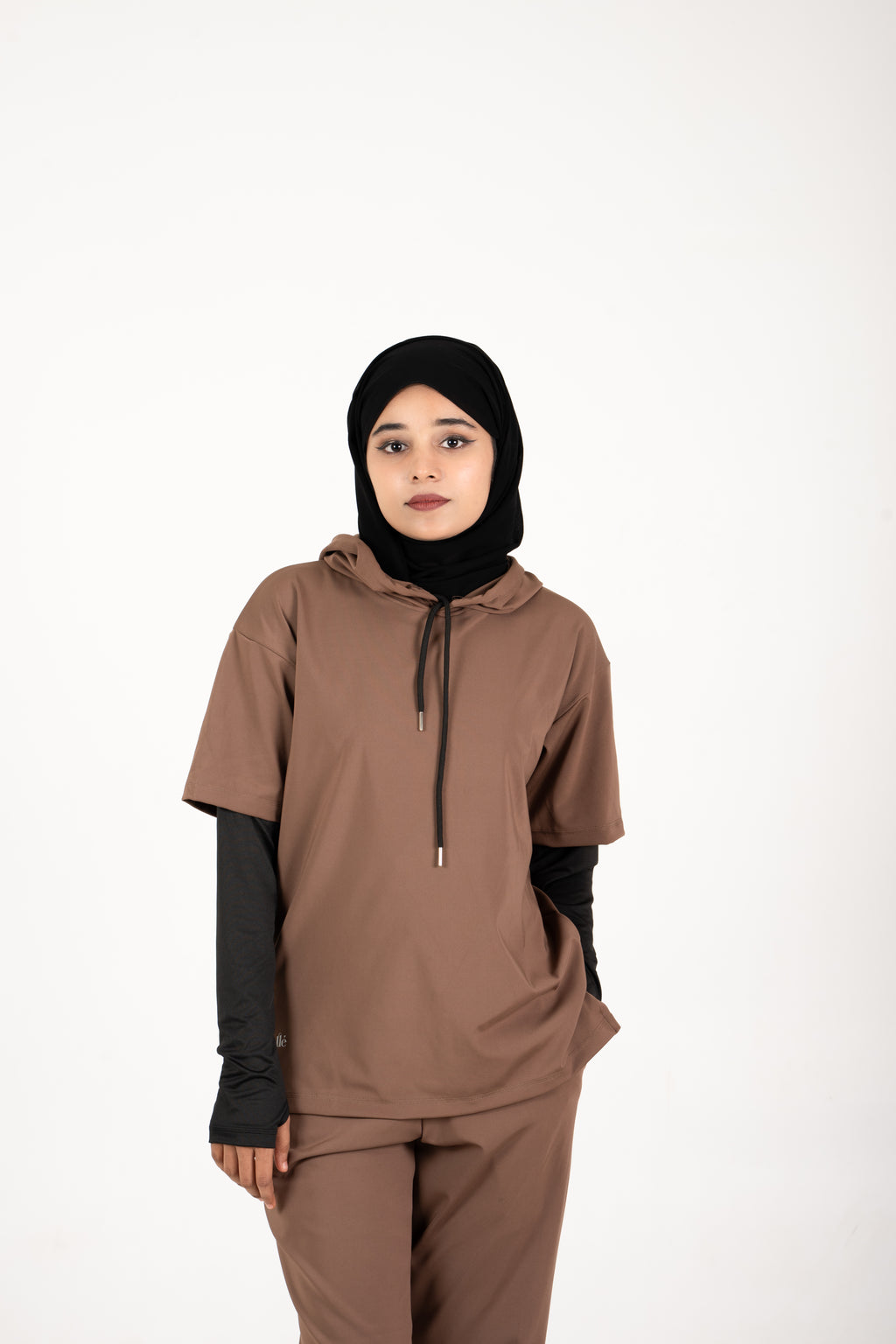 RA.ellé’s Active T-Shirt Top Brown