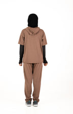 RA.ellé’s Active T-Shirt Set Brown